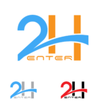 2H-Enter Logo Design