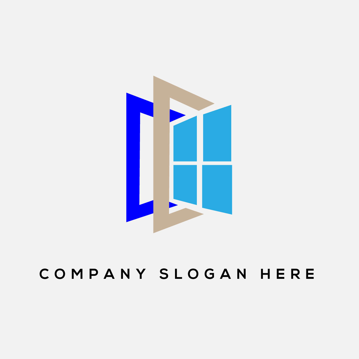 Window-Doors-Logo-Design
