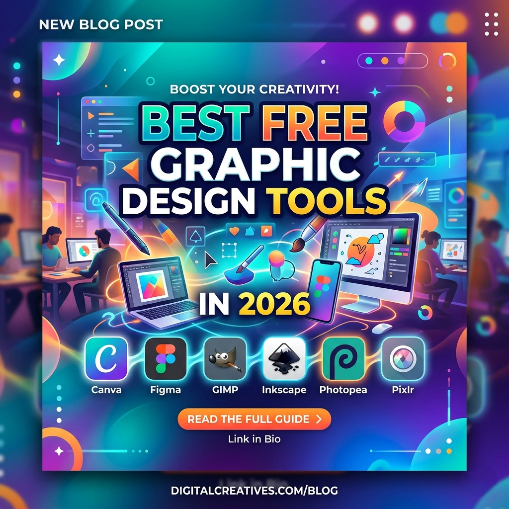 Best Free Graphic Design Tools in 2026 - Free Graphic Tools