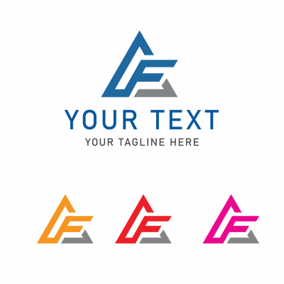 AF-Typography-Monogram-Logo-Design