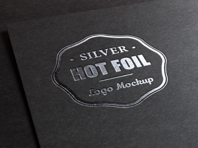 Free Black Gold & Black Silver Logo Mockup (6)