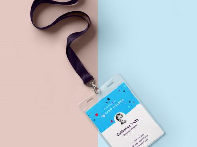 ID Card Holder Mockup Design 2022