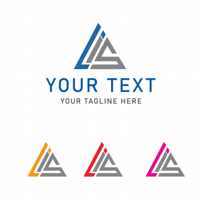 LIS-Typography-Monogram-Logo-Design