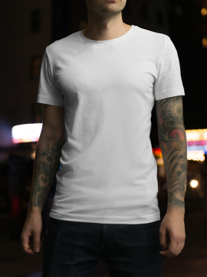 Man T-Shirt Mockup PSD Free Download (10)